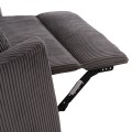 ARMCHAIR RELAX/BREASTFEEDING VELMORA FK3300.01 GREY STRIPED FABRIC 100x90x100Hcm. ARMCHAIR RELAX/BREASTFEEDING VELMORA FK3300.01 GREY STRIPED FABRIC 100x90x100Hcm.