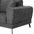 CORNER SOFABED (LEFT) ZENORA FK3337.01L DARK GREY FABRIC 303x214x80Hcm CORNER SOFABED (LEFT) ZENORA FK3337.01L DARK GREY FABRIC 303x214x80Hcm