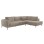 CORNER SOFABED (RIGHT) ZENORA FK3337.03R BEIGE FABRIC 303x214x80Hcm