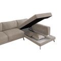 CORNER SOFABED (RIGHT) ZENORA FK3337.03R BEIGE FABRIC 303x214x80Hcm CORNER SOFABED (RIGHT) ZENORA FK3337.03R BEIGE FABRIC 303x214x80Hcm