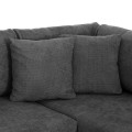 CORNER SOFABED (RIGHT) ZENORA FK3337.01R DARK GREY FABRIC 303x214x80Hcm CORNER SOFABED (RIGHT) ZENORA FK3337.01R DARK GREY FABRIC 303x214x80Hcm