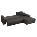 CORNER SOFABED RIGHT KANSO FK3338.01R GREY FABRIC 244x188x80Hcm. CORNER SOFABED RIGHT KANSO FK3338.01R GREY FABRIC 244x188x80Hcm.