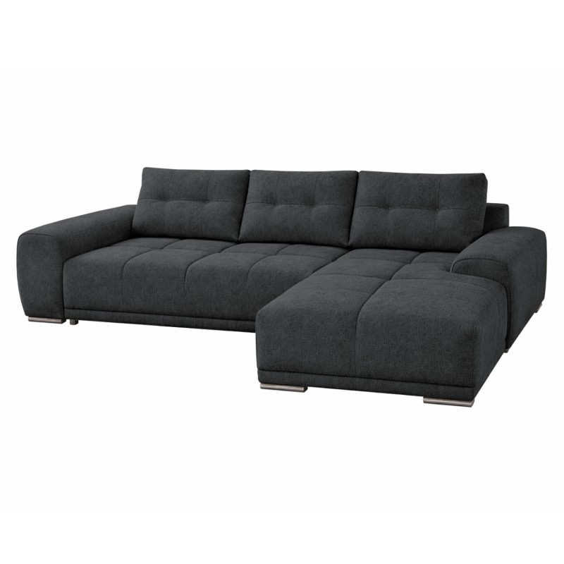 RIGHT CORNER SOFABED COMFYRA FK3336.01R GREY FABRIC 270x181x75Hcm. RIGHT CORNER SOFABED COMFYRA FK3336.01R GREY FABRIC 270x181x75Hcm.