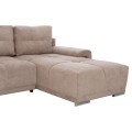 RIGHT CORNER SOFABED COMFYRA FK3336.03R BEIGE FABRIC 270x181x75Hcm. RIGHT CORNER SOFABED COMFYRA FK3336.03R BEIGE FABRIC 270x181x75Hcm.