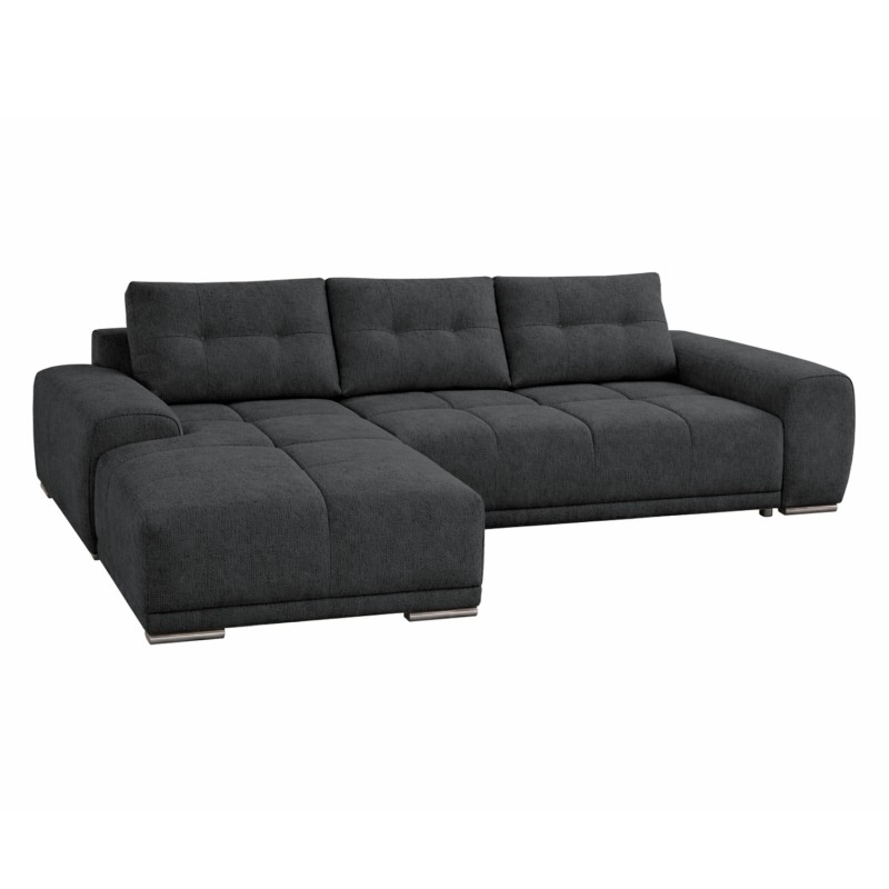 LEFT CORNER SOFABED COMFYRA FK3336.01L GREY FABRIC 270x181x75Hcm. LEFT CORNER SOFABED COMFYRA FK3336.01L GREY FABRIC 270x181x75Hcm.