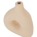 TABLE DECORATIVE VASE DECANT FK4667.02M TERRACOTA IN CREAM WHITE--17x6.5x20Hcm. TABLE DECORATIVE VASE DECANT FK4667.02M TERRACOTA IN CREAM WHITE--17x6.5x20Hcm.
