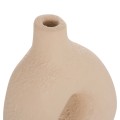 TABLE DECORATIVE VASE DECANT FK4667.02M TERRACOTA IN CREAM WHITE--17x6.5x20Hcm. TABLE DECORATIVE VASE DECANT FK4667.02M TERRACOTA IN CREAM WHITE--17x6.5x20Hcm.