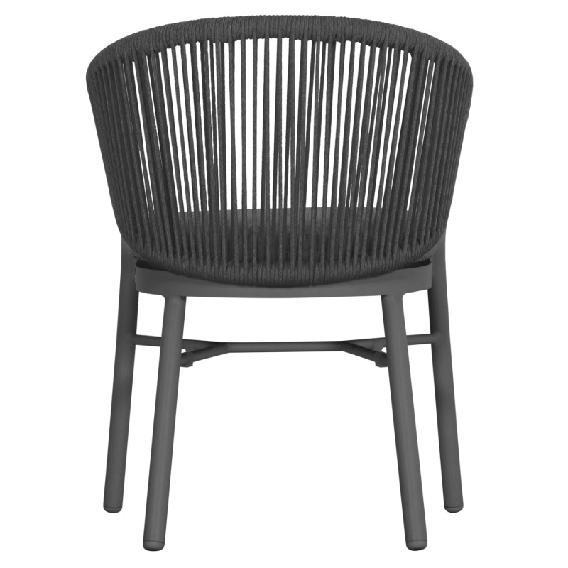 DINING CHAIR XANTION ΗΜ6472.01 GREY ALUMINUM-ROPE-OLEFIN CUSHION 59x60x78Hcm. DINING CHAIR XANTION ΗΜ6472.01 GREY ALUMINUM-ROPE-OLEFIN CUSHION 59x60x78Hcm.