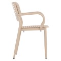 DINING CHAIR HILLIARD FK6644.04 ALUMINUM IN CHAMPAGNE COLOR 58x52x78Hcm. DINING CHAIR HILLIARD FK6644.04 ALUMINUM IN CHAMPAGNE COLOR 58x52x78Hcm.