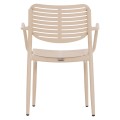 DINING CHAIR HILLIARD FK6644.04 ALUMINUM IN CHAMPAGNE COLOR 58x52x78Hcm. DINING CHAIR HILLIARD FK6644.04 ALUMINUM IN CHAMPAGNE COLOR 58x52x78Hcm.