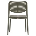 DINING CHAIR HILLIARD FK6645.07 ALUMINUM IN OLIVE GREEN COLOR 46x54x78Hcm DINING CHAIR HILLIARD FK6645.07 ALUMINUM IN OLIVE GREEN COLOR 46x54x78Hcm