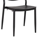 DINING CHAIR HILLIARD FK6645.01 ALUMINUM IN CHARCOAL COLOR 46x54x78Hcm DINING CHAIR HILLIARD FK6645.01 ALUMINUM IN CHARCOAL COLOR 46x54x78Hcm