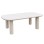 DINING TABLE KIORA FK6597.02 BEIGE FIBER CEMENT 200x100x76Hcm.