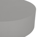 ROUND OUTDOOR COFFEE TABLE KYOKO FK6579.01 GREY FIBER CEMENT Φ90x30Hcm ROUND OUTDOOR COFFEE TABLE KYOKO FK6579.01 GREY FIBER CEMENT Φ90x30Hcm