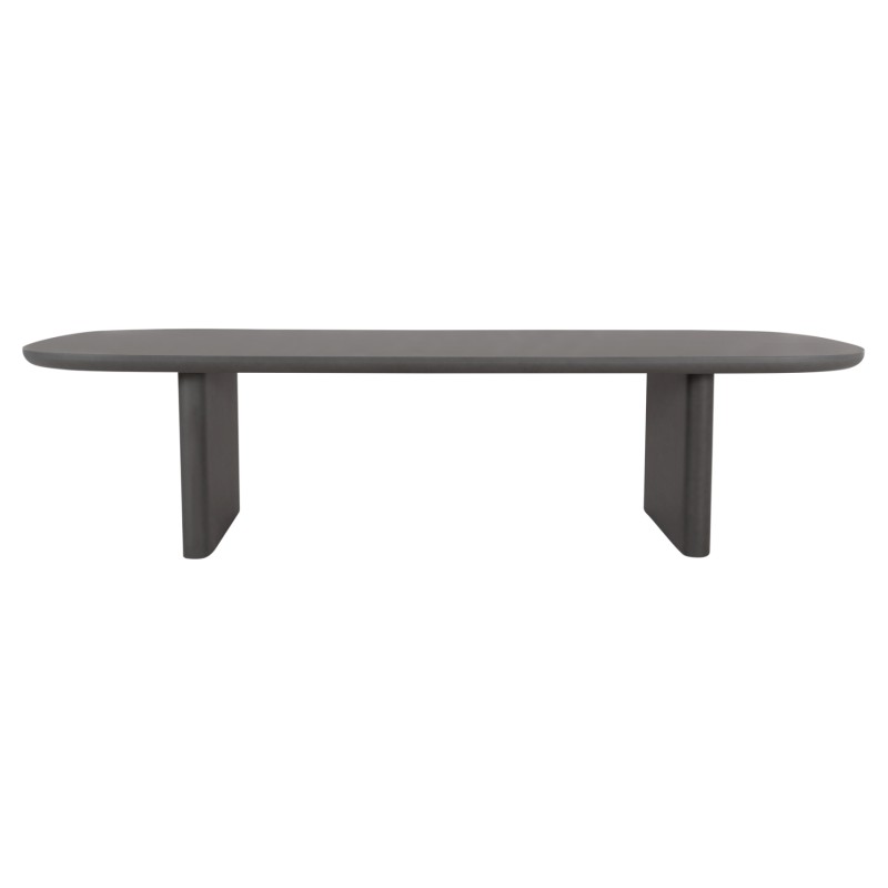 DINING TABLE AZAMI FK6601.01 GREY FIBER CEMENT 300x112x75Hcm DINING TABLE AZAMI FK6601.01 GREY FIBER CEMENT 300x112x75Hcm