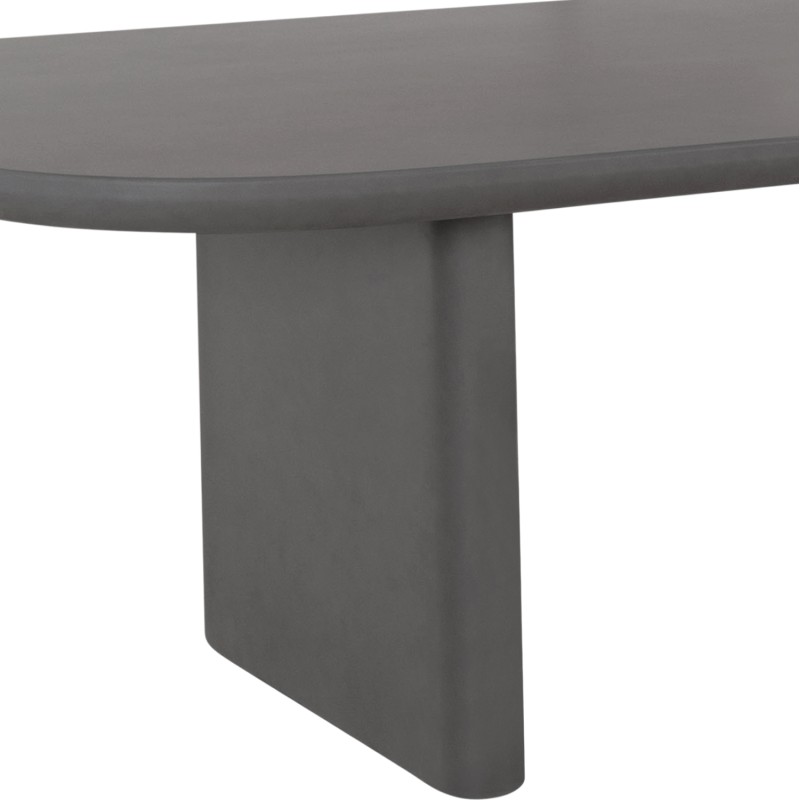 DINING TABLE AZAMI FK6601.01 GREY FIBER CEMENT 300x112x75Hcm DINING TABLE AZAMI FK6601.01 GREY FIBER CEMENT 300x112x75Hcm