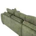 CORNER SOFA (LEFT) COVEN FK3266.14L GREEN FABRIC 298x102-208x85Hcm. CORNER SOFA (LEFT) COVEN FK3266.14L GREEN FABRIC 298x102-208x85Hcm.