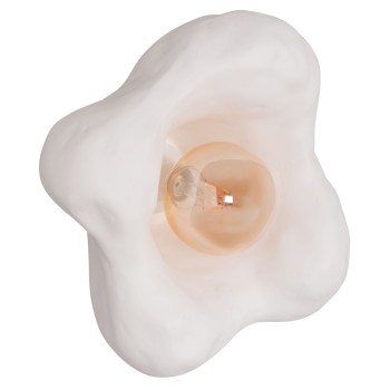 WALL SCONCE LUXON FK4701.02M FIBER CEMENT IN WHITE 28x15x28Hcm.