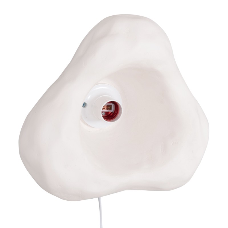 WALL SCONCE LUXON FK4701.02S FIBER CEMENT IN WHITE 28x15x25Hcm. WALL SCONCE LUXON FK4701.02S FIBER CEMENT IN WHITE 28x15x25Hcm.