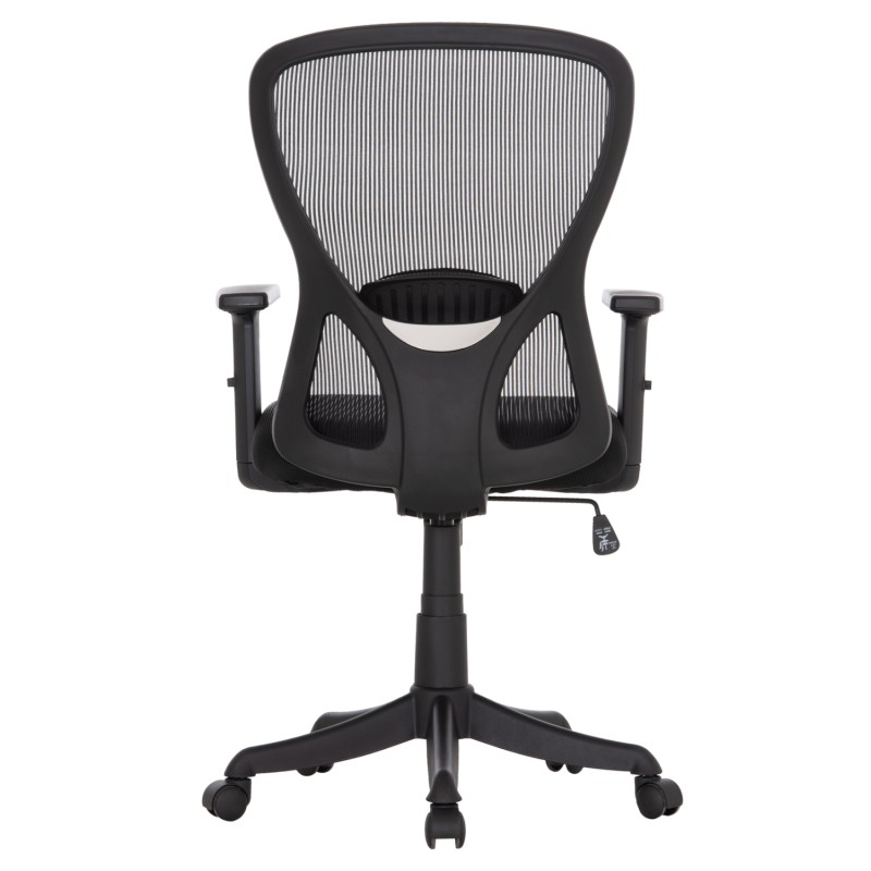OFFICE CHAIR KRAM FK1208.01 BLACK FRAME--BLACK MESH FABRIC 64x64x100-108Hcm. OFFICE CHAIR KRAM FK1208.01 BLACK FRAME--BLACK MESH FABRIC 64x64x100-108Hcm.