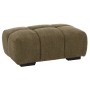 FOOT STOOL COVEN FK3342.04 GREEN FABRIC 100x65x37Hcm.