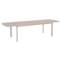 DINING TABLE EXTENDABLE SYMPO FK6415.05 BEIGE ALUMINUM 220-300x100x75Hcm. DINING TABLE EXTENDABLE SYMPO FK6415.05 BEIGE ALUMINUM 220-300x100x75Hcm.