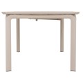DINING TABLE EXTENDABLE SYMPO FK6415.05 BEIGE ALUMINUM 220-300x100x75Hcm. DINING TABLE EXTENDABLE SYMPO FK6415.05 BEIGE ALUMINUM 220-300x100x75Hcm.
