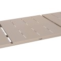DINING TABLE EXTENDABLE SYMPO FK6415.05 BEIGE ALUMINUM 220-300x100x75Hcm. DINING TABLE EXTENDABLE SYMPO FK6415.05 BEIGE ALUMINUM 220-300x100x75Hcm.