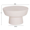 COFFEE TABLE PIRSON FK18155.02 FIBER CEMENT IN WHITE--Φ60x36Hcm. COFFEE TABLE PIRSON FK18155.02 FIBER CEMENT IN WHITE--Φ60x36Hcm.