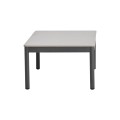 OUTDOOR LOUNGE SET 4PCS SONDRA FK6251.01 ALUMINUM-ROPE-CUSHIONS IN GREY