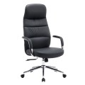 OFFICE CHAIR TEETER FK18355.01 BLACK PU LEATHER--CHROMED BASE 67x66x121Hcm. OFFICE CHAIR TEETER FK18355.01 BLACK PU LEATHER--CHROMED BASE 67x66x121Hcm.