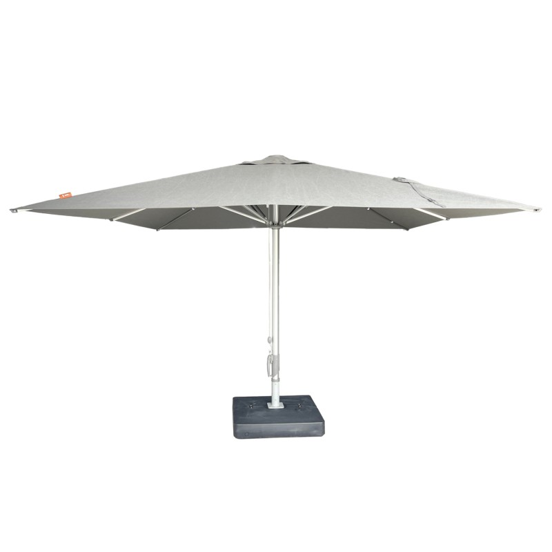 PROFESSIONAL UMBRELLA WITH GROUND WATER BASE GLADELL FK10724.01 ALUMINUM & METAL 4x4x3.73FK PROFESSIONAL UMBRELLA WITH GROUND WATER BASE GLADELL FK10724.01 ALUMINUM & METAL 4x4x3.73FK