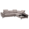 SOFA RIGHT CORNER-RECLINE & STORAGE SPACE RESTRO FK3339.02R BEIGE FABRIC 290x220x80Hcm. SOFA RIGHT CORNER-RECLINE & STORAGE SPACE RESTRO FK3339.02R BEIGE FABRIC 290x220x80Hcm.
