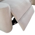 RIGHT CORNER SOFA SYNTHIA FK3308.01R RECLINE & STORAGE SPACE--BEIGE FABRIC 245x170x98Hcm. RIGHT CORNER SOFA SYNTHIA FK3308.01R RECLINE & STORAGE SPACE--BEIGE FABRIC 245x170x98Hcm.