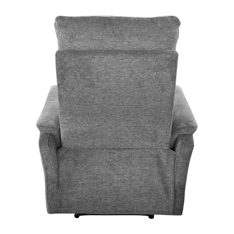 ARMCHAIR RELAX WITH ELECTRIC RECLINE SYNTHIA FK3309.03 GREY FABRIC 75x86x100Hcm. ARMCHAIR RELAX WITH ELECTRIC RECLINE SYNTHIA FK3309.03 GREY FABRIC 75x86x100Hcm.