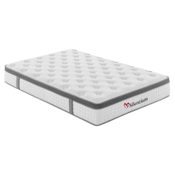 MATTRESS DOUBLE SILENTIUM FK749.04 POCKET SPRINGS--WHITE 140x200x30Hcm