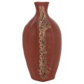 TABLE DECORATIVE VASE JEBB FK4689.08 TERRACOTA IN NATURAL & GRASS--32x15x33Hcm. TABLE DECORATIVE VASE JEBB FK4689.08 TERRACOTA IN NATURAL & GRASS--32x15x33Hcm.