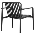 OUTDOOR LOUNGE ARMCHAIR MALEN FK6626.02 BLACK POLYPROPYLENE 67x75x75Hcm OUTDOOR LOUNGE ARMCHAIR MALEN FK6626.02 BLACK POLYPROPYLENE 67x75x75Hcm