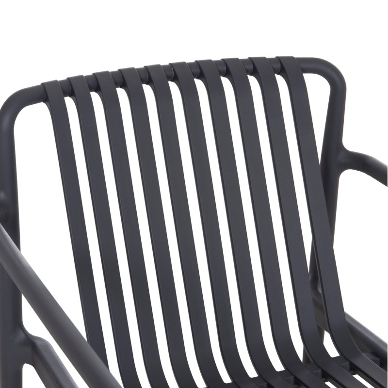 OUTDOOR LOUNGE ARMCHAIR MALEN FK6626.03 GREY POLYPROPYLENE 67x75x75Hcm OUTDOOR LOUNGE ARMCHAIR MALEN FK6626.03 GREY POLYPROPYLENE 67x75x75Hcm