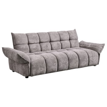 SOFABED MELU FK3314.01 GREY FABRIC--POCKET SPRINGS SEAT 240-250x90x85Hcm.