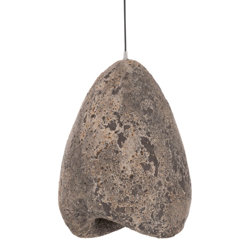 CEILING PENDANT LAMP STONE-LOOK STONER (S) FB94417.04 GREY-- 37x30x45Hcm. CEILING PENDANT LAMP STONE-LOOK STONER (S) FB94417.04 GREY-- 37x30x45Hcm.