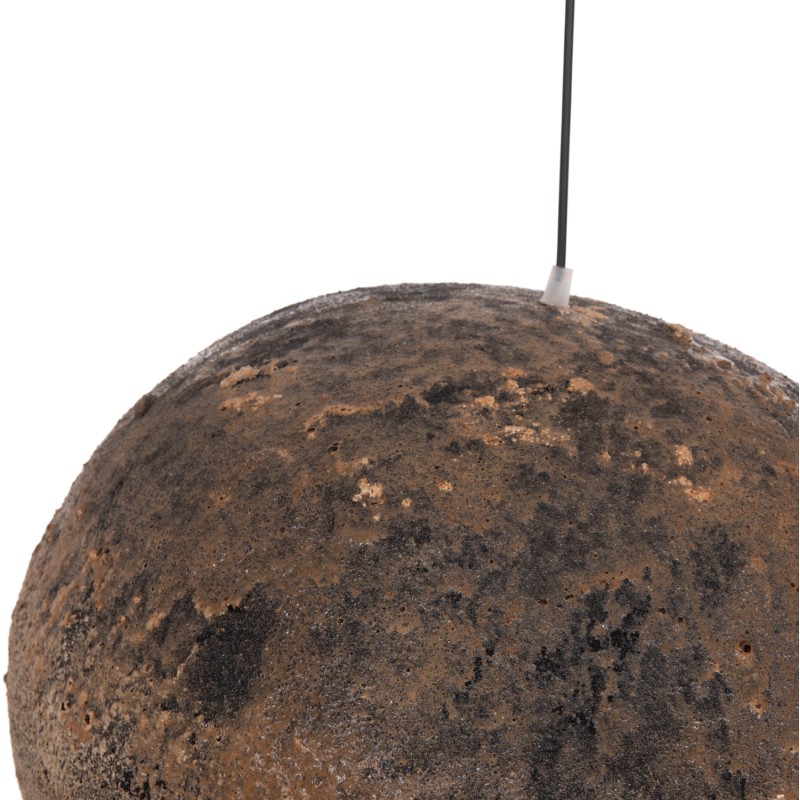 CEILING PENDANT LAMP STONE-LOOK STONER (M) FK4418.03 GREY/BROWN-- 55x45x40Hcm. CEILING PENDANT LAMP STONE-LOOK STONER (M) FK4418.03 GREY/BROWN-- 55x45x40Hcm.