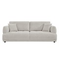 SOFA 3-SEATER STRUCTO FK3329.02 LIGHT BEIGE FABRIC 227x94x88Hcm. SOFA 3-SEATER STRUCTO FK3329.02 LIGHT BEIGE FABRIC 227x94x88Hcm.