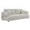 SOFA 3-SEATER STRUCTO FK3329.02 LIGHT BEIGE FABRIC 227x94x88Hcm.
