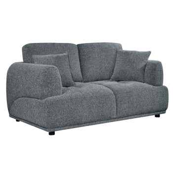 SOFA 2-SEATER STRUCTO FK3330.01 GREY FABRIC 168x94x88Hcm.
