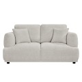SOFA 2-SEATER STRUCTO FK3330.02 LIGHT BEIGE FABRIC 168x94x88Hcm. SOFA 2-SEATER STRUCTO FK3330.02 LIGHT BEIGE FABRIC 168x94x88Hcm.