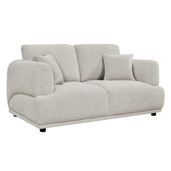 SOFA 2-SEATER STRUCTO FK3330.02 LIGHT BEIGE FABRIC 168x94x88Hcm.
