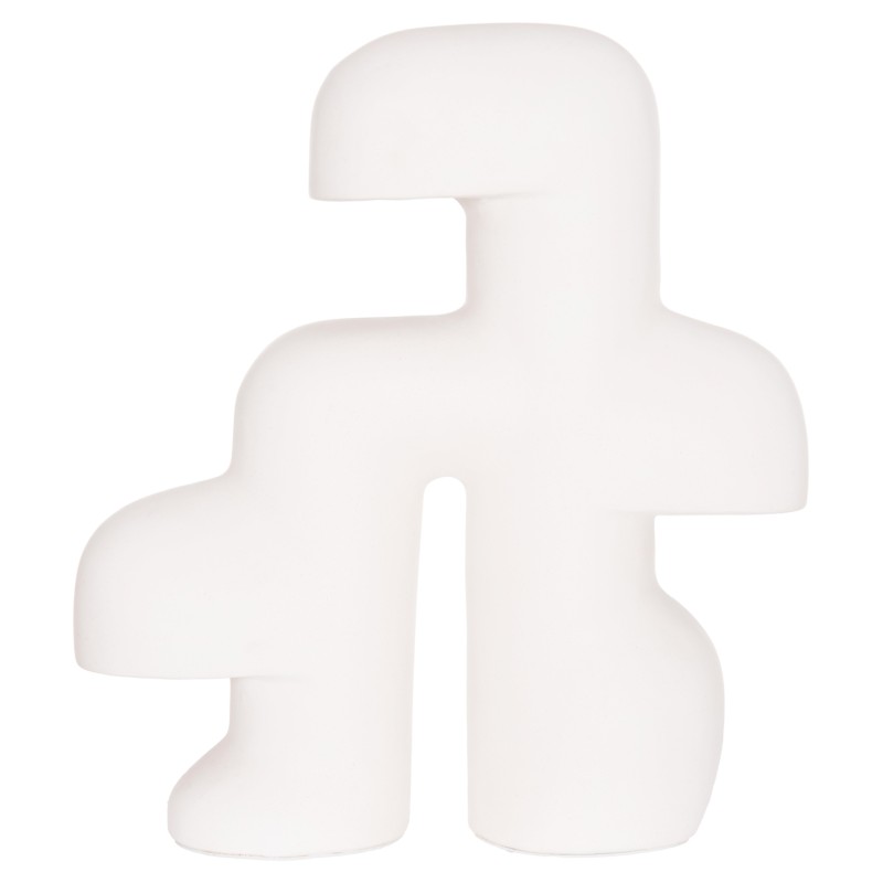 TABLE DECORATIVE LAMP ELBAR FK4698.02 FIBER CEMENT IN WHITE--[E14]--44x12x50Hcm.