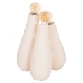 FLOOR LAMP TRILUX FK4700.02 TERRACOTTA IN OFF WHITE--[Ε27x3]-45x45x50Hcm.