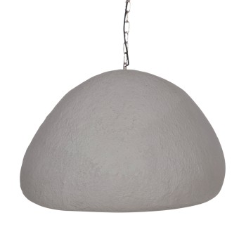 CEILING PENDANT LAMP JAYLEN FK4703.03XL FIBER CEMENT IN GREY 74x68x50-70Hcm.